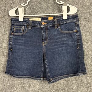 Pilcro Shorts Womens Size 28 Blue Casual Summer Dark Wash
